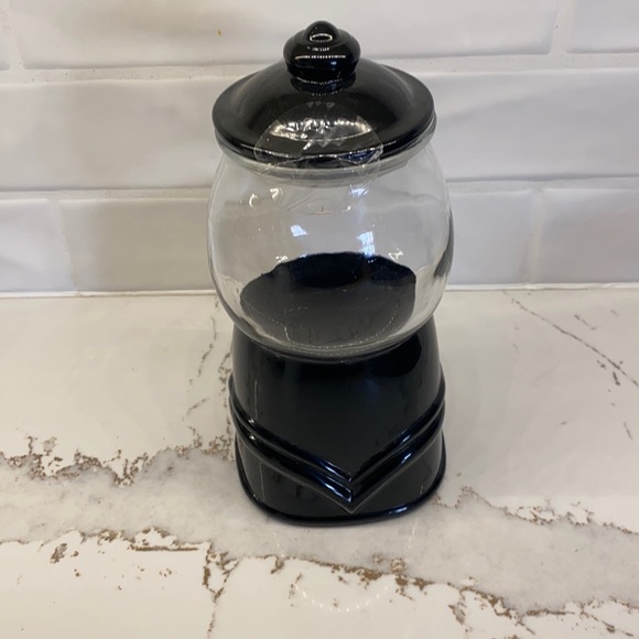 NWT‼️ Bullseye’s Playground Black Glass Gumball Machine - Picture 2 of 3